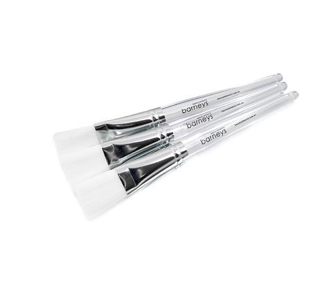 Barneys Facial Mask Brush - Clear Handle
