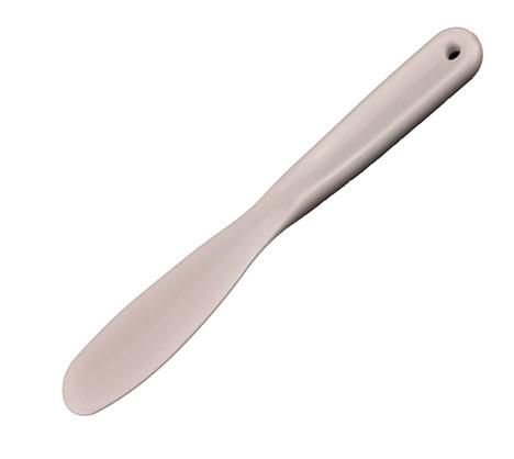 Barneys Plastic Spatula White - 19cm