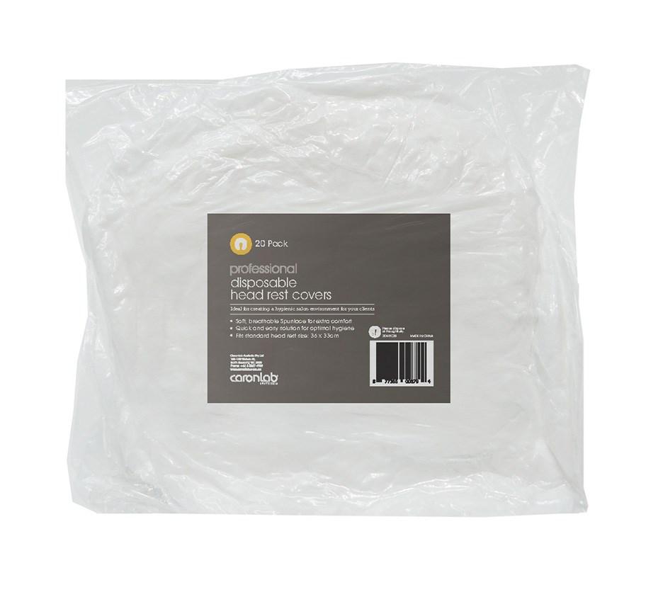 CaronLab Disposable Face / Head Rest Cover - 20 Pack