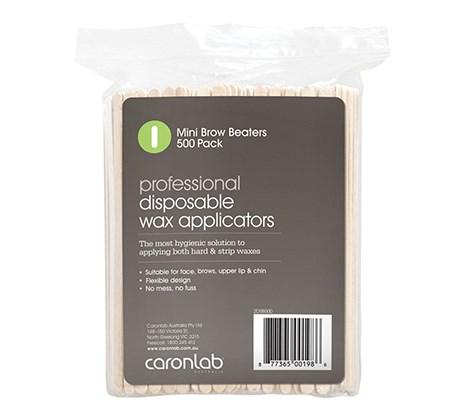 CaronLab Spatula Mini Brow Beaters - Pack of 500
