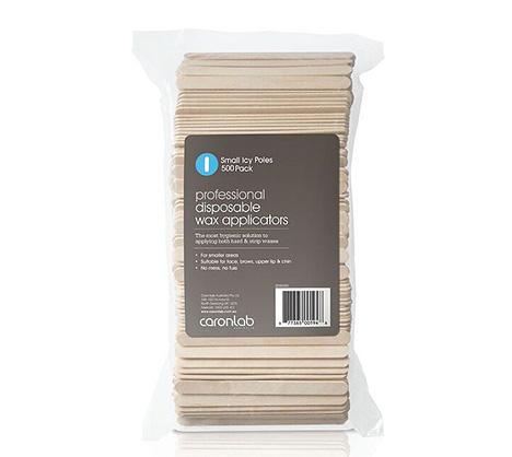 CaronLab Small Disposable Wooden Wax Applicators - Pack of 500