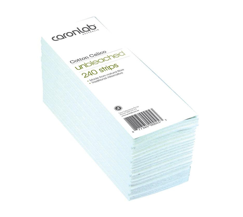 Caronlab Cotton Calico Strips (unbleached) 80 x 225mm Beige