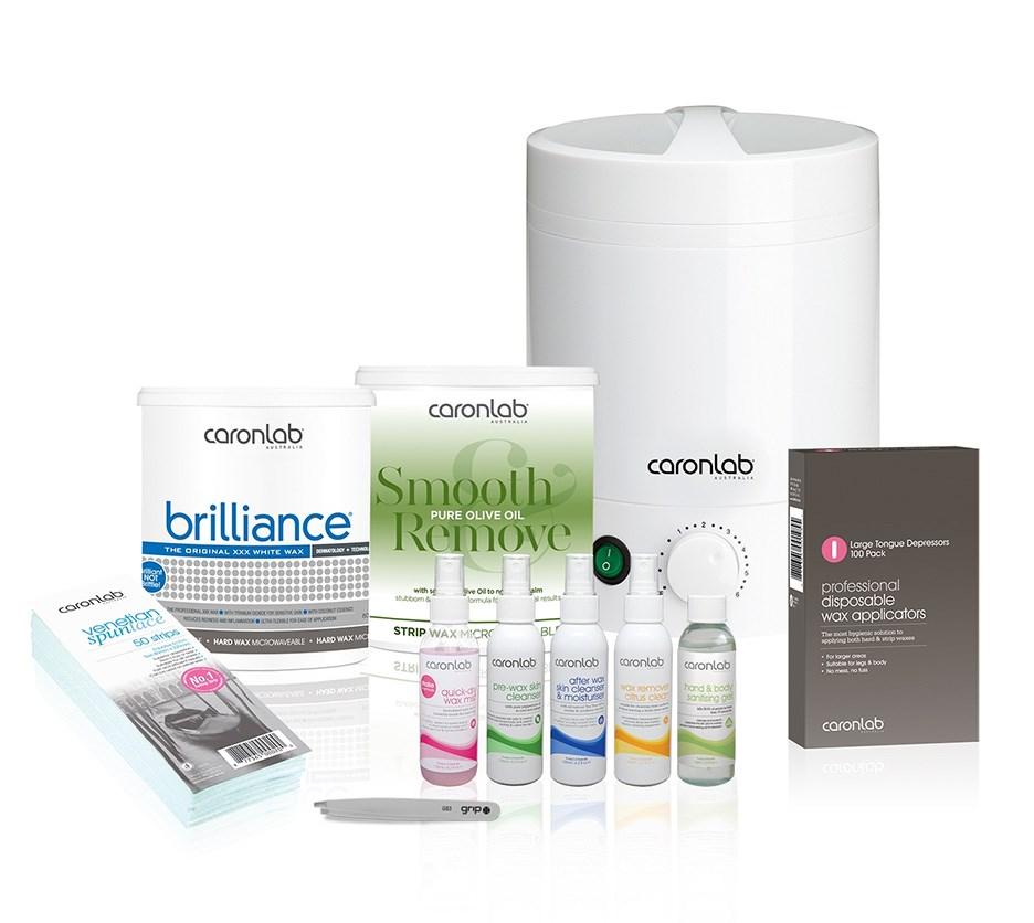 CaronLab Professional 1 Pot Waxing Starter Kit