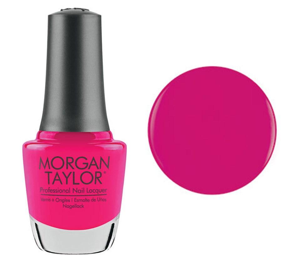 Morgan Taylor Pop-Arazzi Pose - Hot Pink Neon Creme