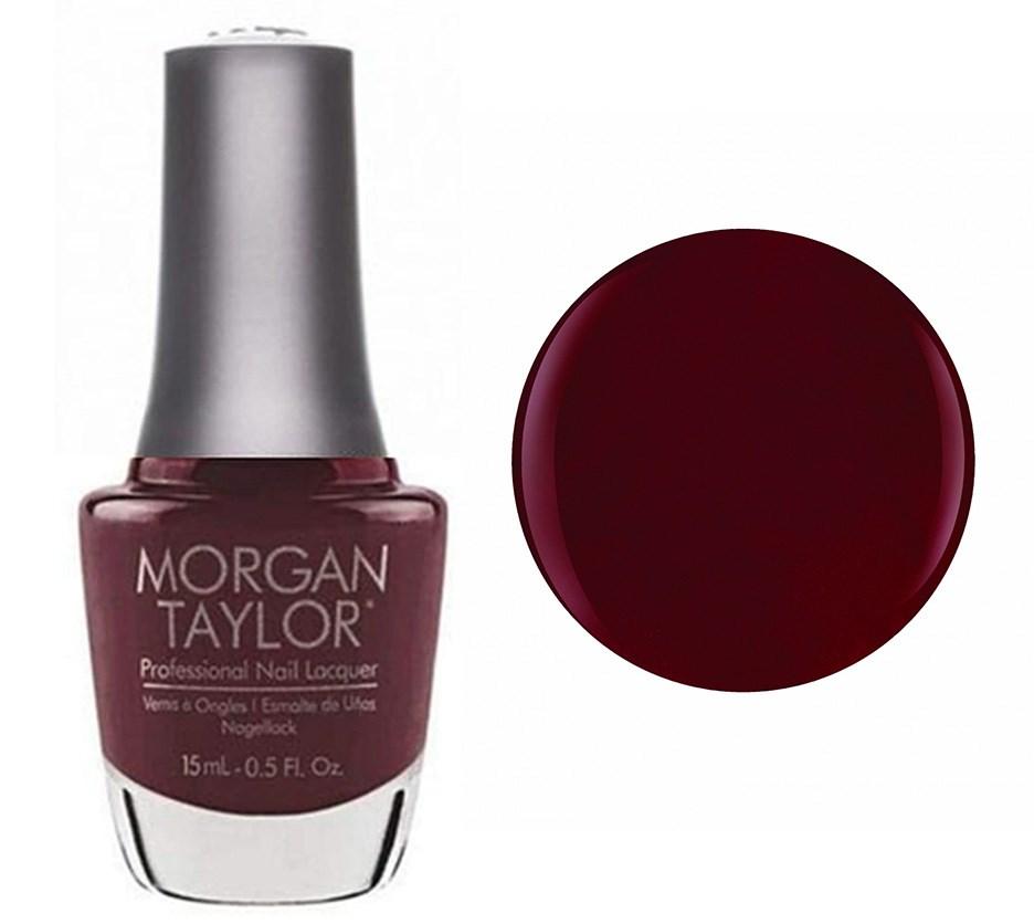 Morgan Taylor Red Alert - Deep Red Creme