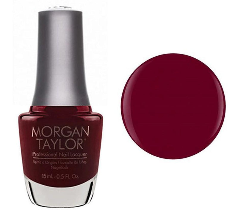 Morgan Taylor Stand Out - Dark Red Creme