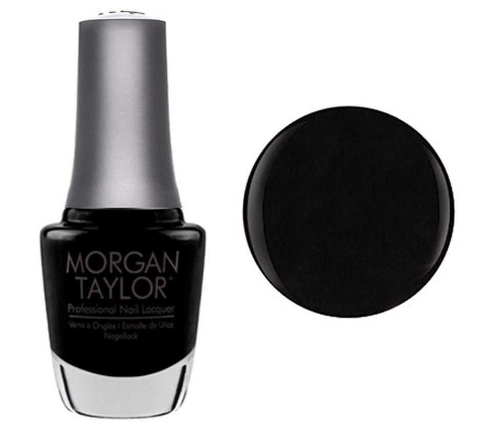 Morgan Taylor Black Shadow - Black Creme