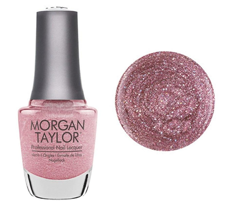 Morgan Taylor June Bride - Holographic Pink Glitter