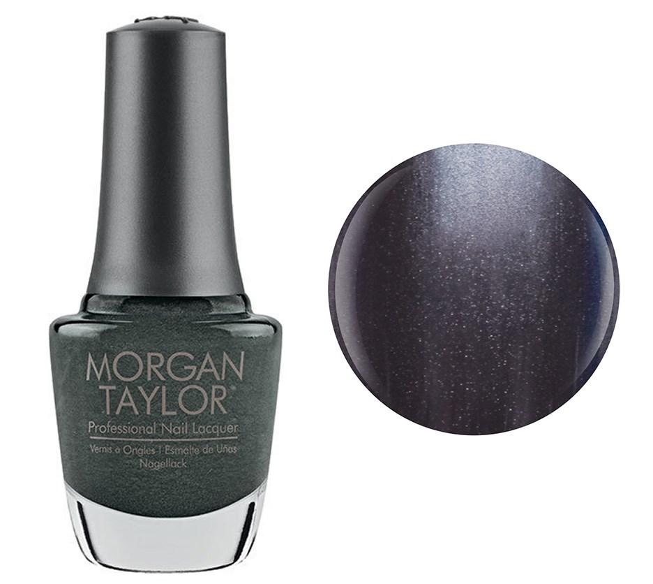 Morgan Taylor Midnight Caller - Dark Grey Metallic