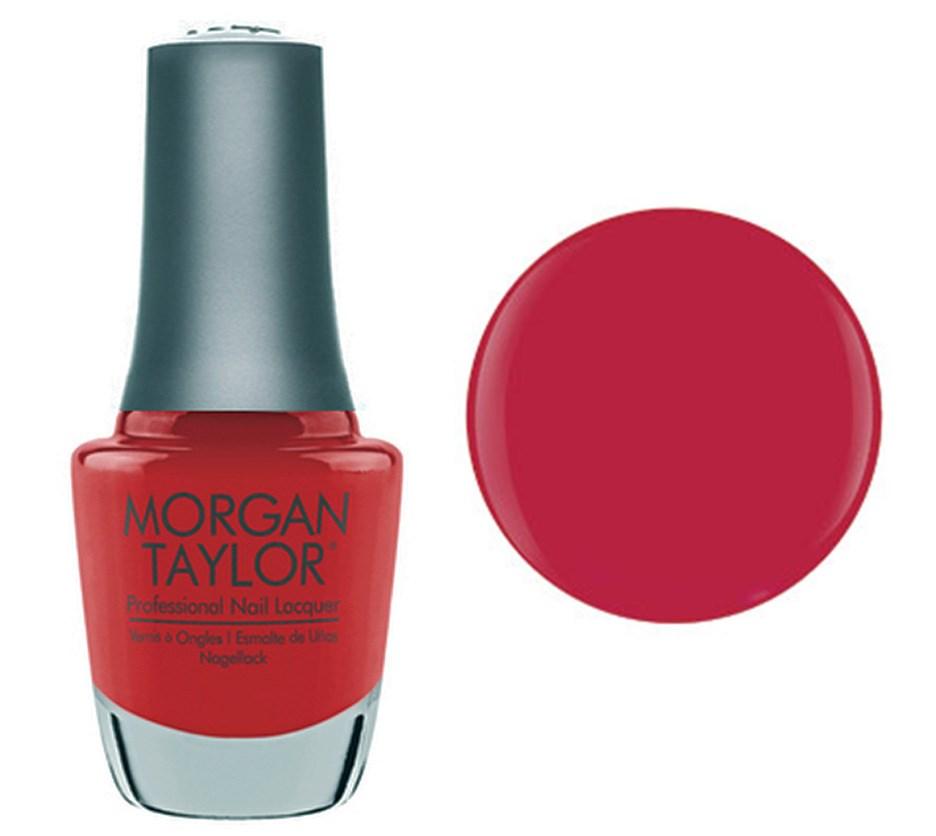 Morgan Taylor A Petal For Your Thoughts - Punch Red Creme