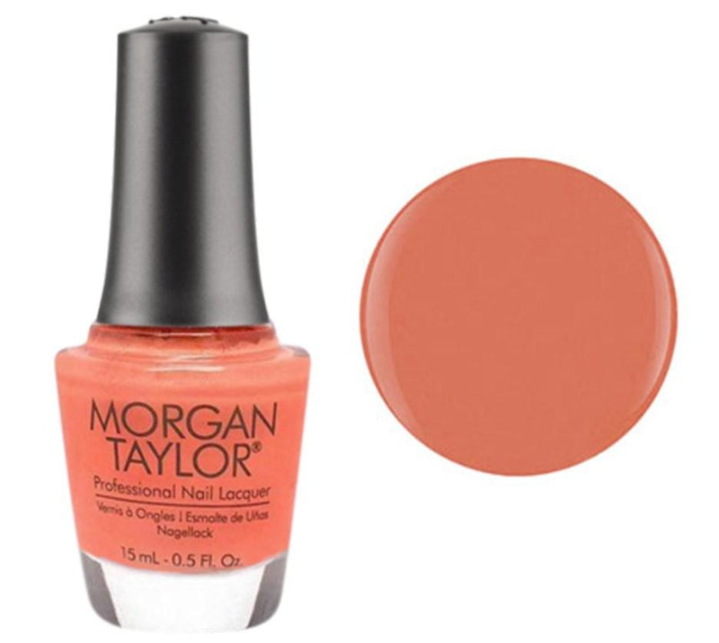 Morgan Taylor I'm Brighter Than You - Coral Neon Creme