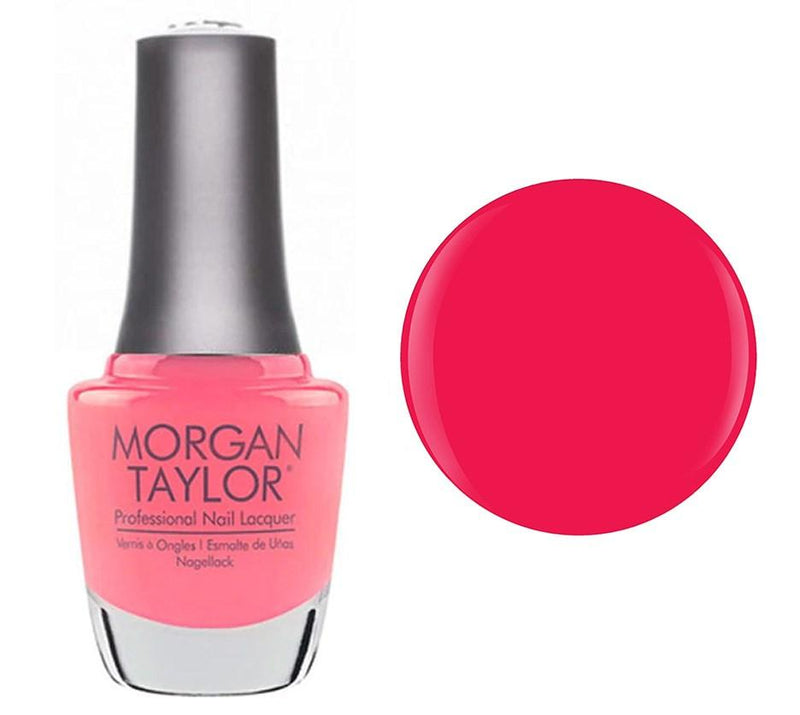 Morgan Taylor Pacific Sunset - Pink Neon Creme