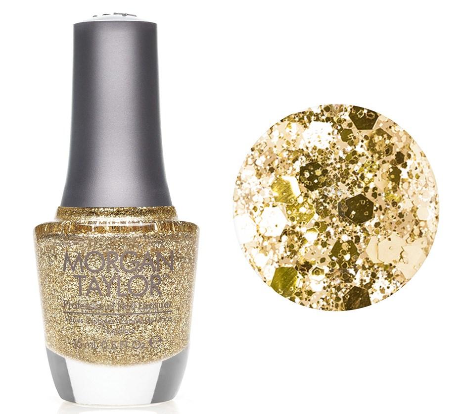 Morgan Taylor All That Glitters Is Gold - Gold Glitter
