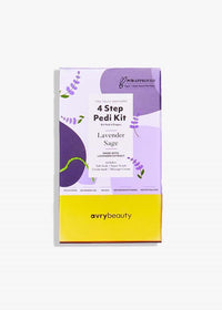 Avry Beauty 4 Step Pedi Kit - Lavender Sage