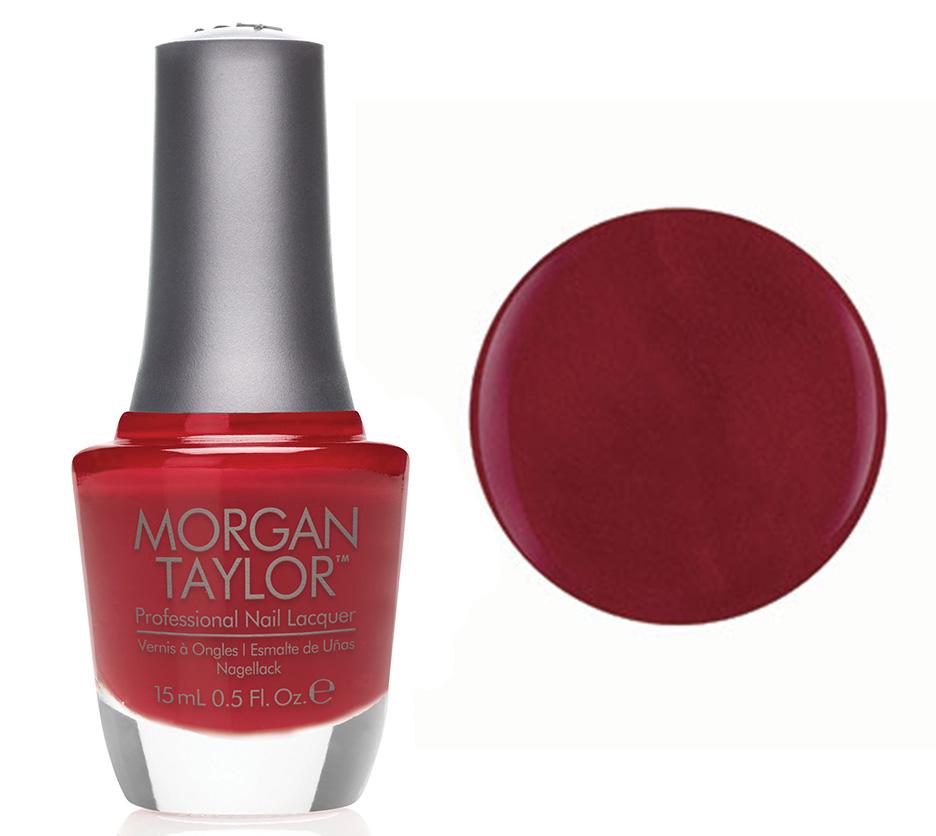 Morgan Taylor Man Of The Moment - Medium Red Creme