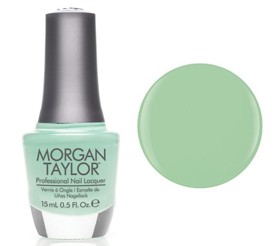 Morgan Taylor Mint Chocolate Chip - Mint Green Creme