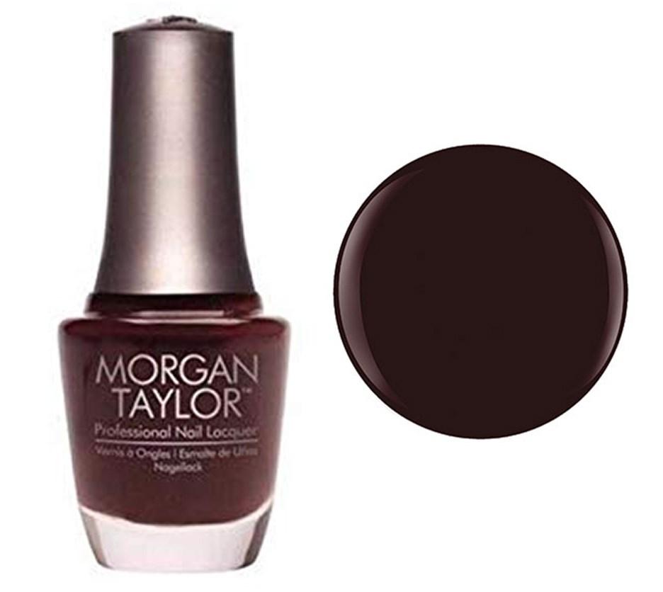 Morgan Taylor Pumps Or Cowboy Boots? - Black Brown Creme