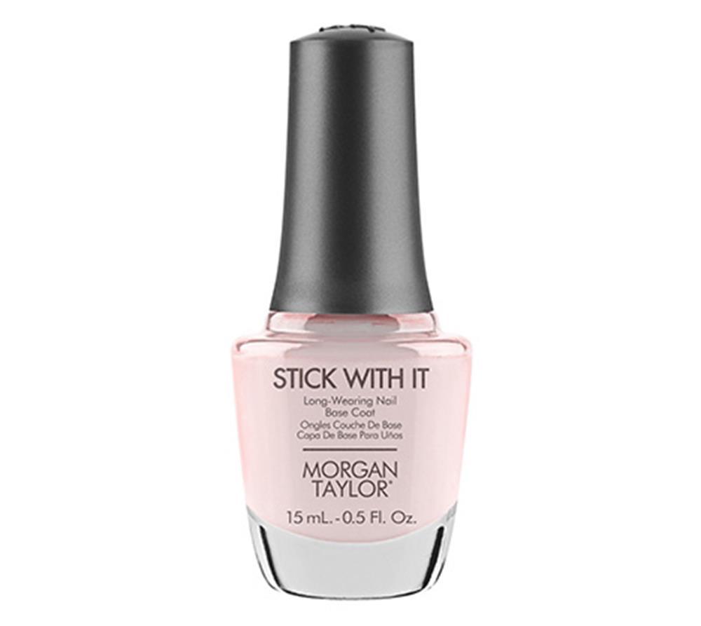 Morgan Taylor Stick With It - Long Wearing Nail Base Coat