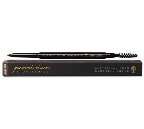 Elleebana Precision Brow Series Pencil & Brush  - Dark Ash Brown