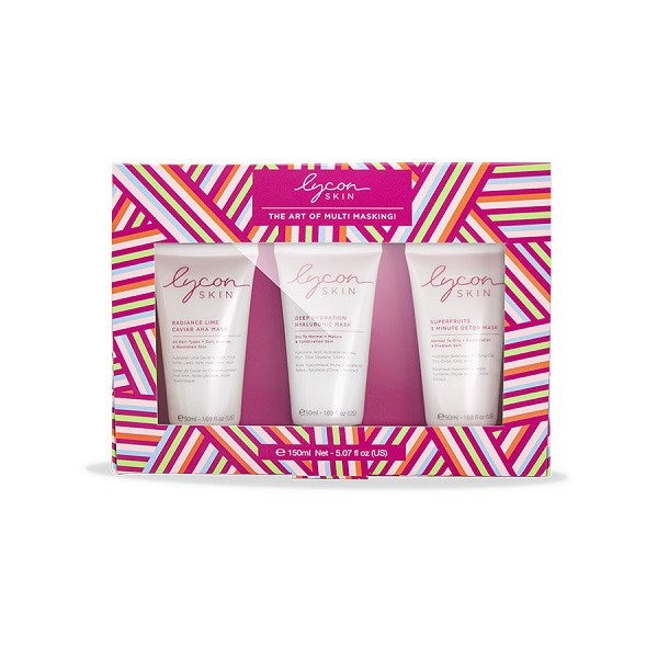 LYCON SKIN FACE MASK TRIO