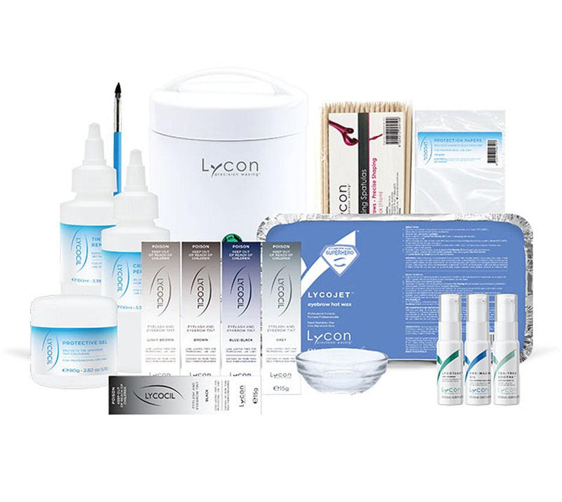 Lycon Eyebrow Precision Wax & Tint Kit