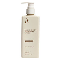Azure Tan Nourish & Glow Gradual Tan Lotion - Medium/Dark