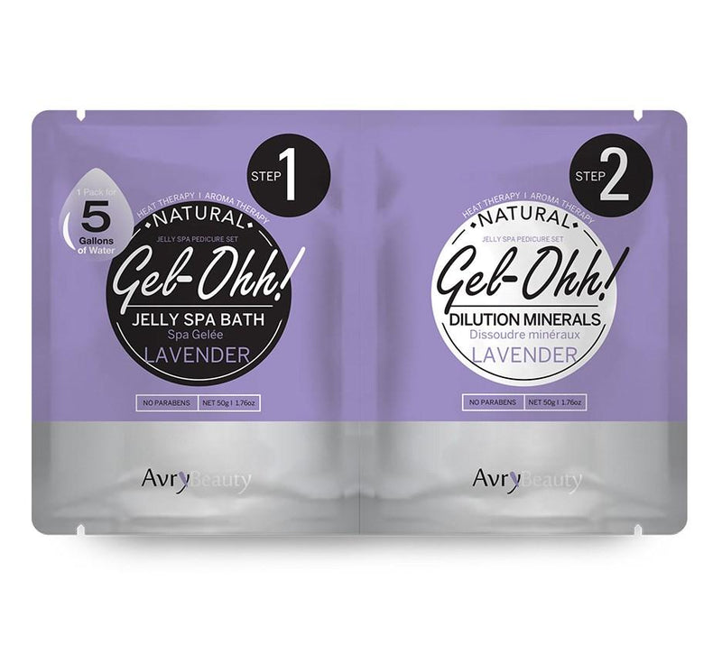 Avry Gel-Ohh! Jelly Spa 2-Step Pedi Bath - Lavender