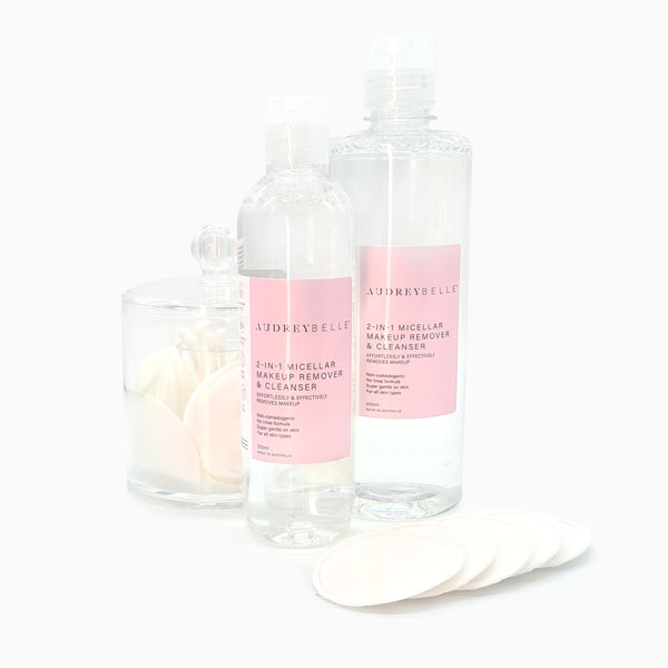 Audrey Belle 2-in-1 Micellar Makeup Remover & Cleanser 250ml