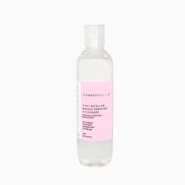 Audrey Belle 2-in-1 Micellar Makeup Remover & Cleanser 250ml