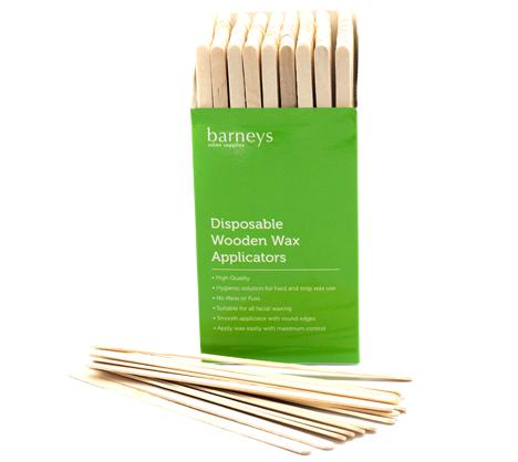 Barneys Disposable Wooden Wax Applicators - Mini Size (500)