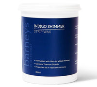 Barneys Indigo Shimmer Strip Wax - 800g