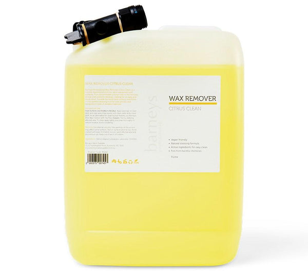 Barneys Wax Remover Citrus Clean Refill- 5 Litre