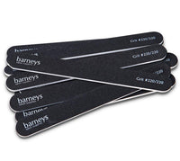 Barneys Cushioned Nail File #220/220- Pack of 10