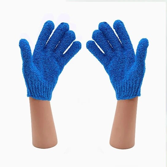 Barneys Exfoliating Glove Blue - Pair - 3 Units