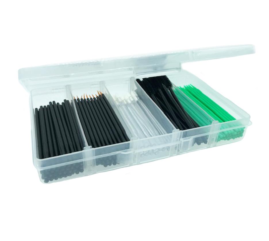 5 Compartment Makeup Disposables Filled