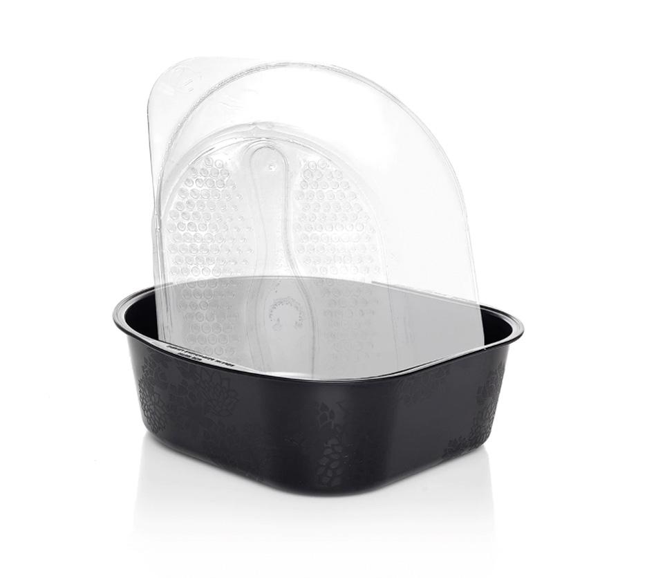Belava Pedicure Starter Pack Black Tub & 20 Liners