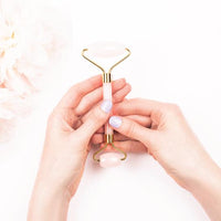 Rose Quartz Facial Roller