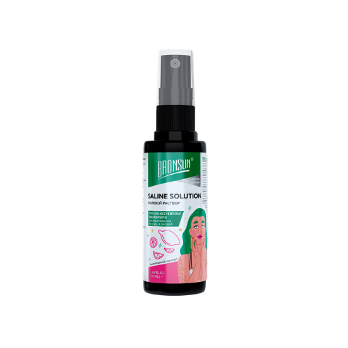 Bronsun Eyelash & Eyebrow Saline Solution 50m