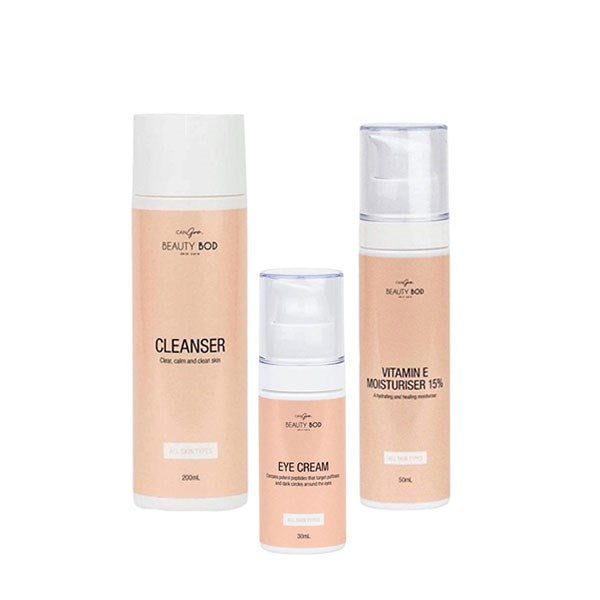 Beauty Bod Facial Basics Trio Pack – 3-Step System