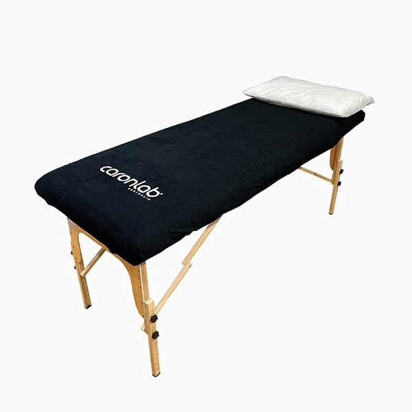 Caronlabs Washable Fitted Bed Cover with Face Hole