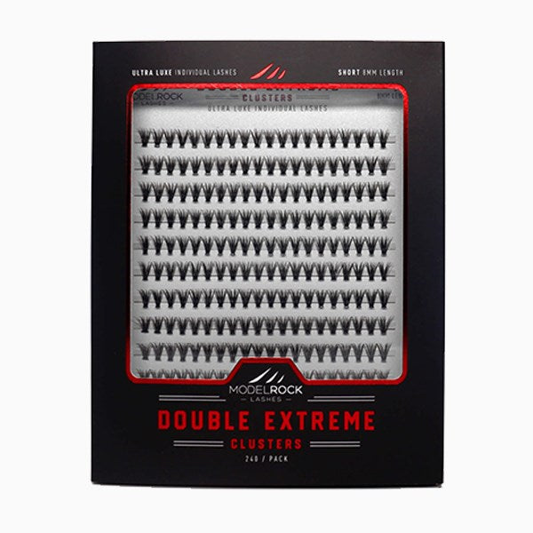 Modelrock Ultra Luxe Double Extreme EXTRA LONG 14mm 40 hairs – 240 Cluster Pack