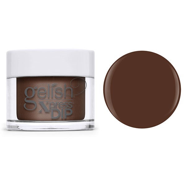 Gelish Xpress Dip Powder  - Totally Trailblazing - Hot Chocolate Crème
