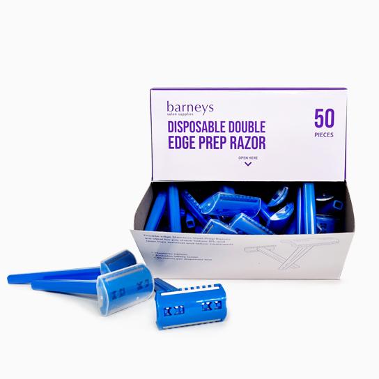 Barneys Disposable Double Edge Prep razor - Box of 50