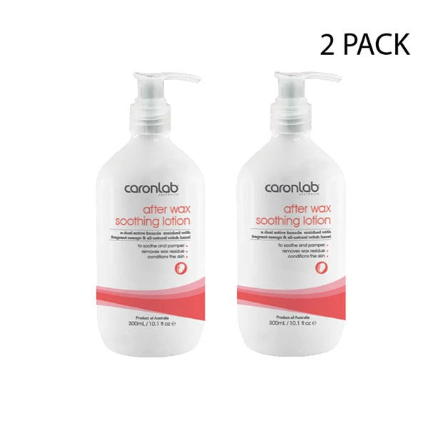 CaronLab After Wax Soothing Lotion Mango & Witch Hazel - 300ml - 2 Units