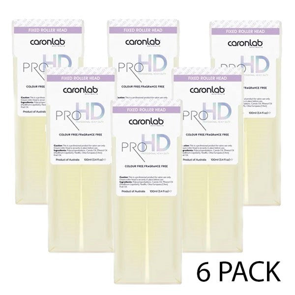 CaronLab Pro HD Strip Wax Cartridge - 100ml - 6 Units