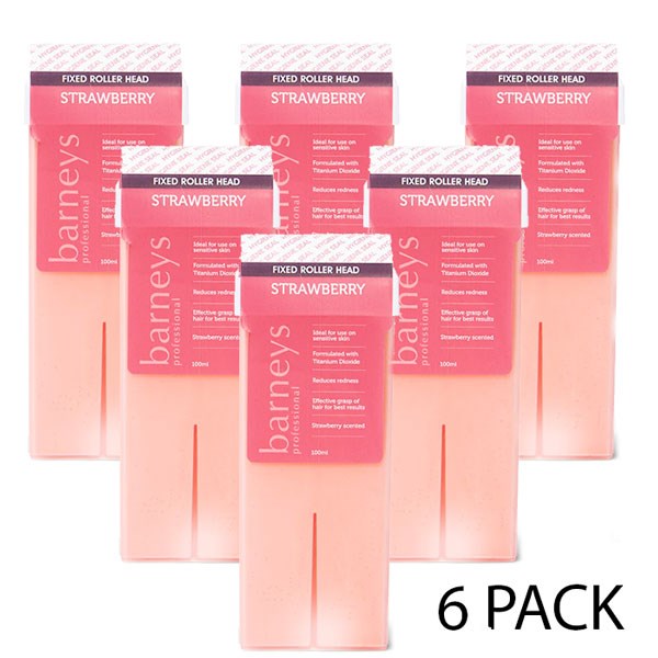 Barneys Strawberry Fixed Head Cartridge - 100ml - 6 Units