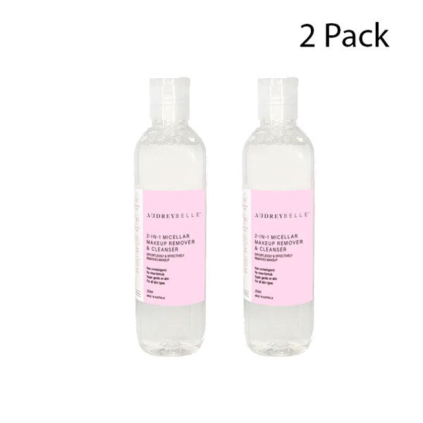 Audrey Belle 2-in-1 Micellar Makeup Remover & Cleanser 250ML - 2 Units