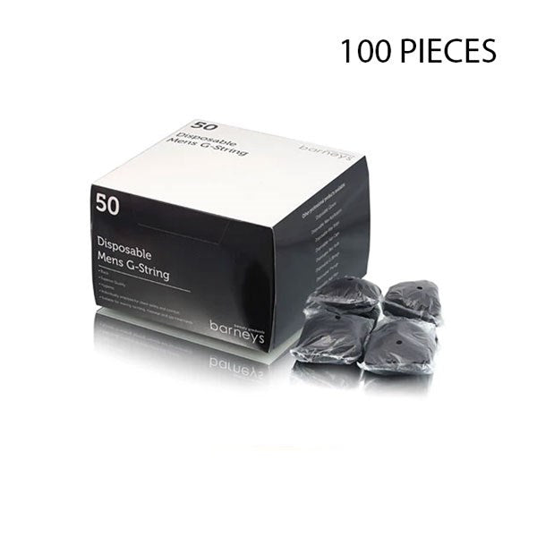 Barneys Disposable Mens G String - Box of 50 - 2 Units