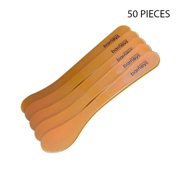 Barneys Plastic Spatula Orange Pack of 5 - 10 Packs (50)