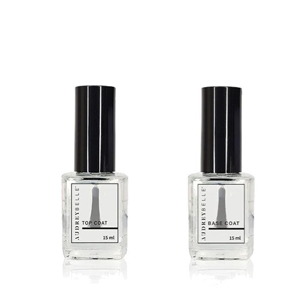 Audrey Belle Base Coat 15ml & Top Coat 15ml